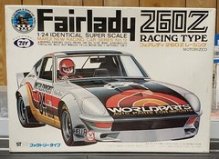 Rare 1/24 Marui Motor Rise Fairlady 260Z Racing Nissan Z Plastic Model NOS