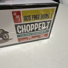 AMT 1/25 1925 Ford Model T Chopped Unassembled Not Painted Plastic Kit