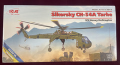 Sikorsky CH-54A Tarhe – 1/35 Scale ICM Unassembled Helicopter Kit#53054 NIB