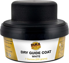 Premium White Dry Guide Coat Kit, 7 Ounces (200 Grams) – Powder That Instantly H