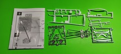 29 Ford Model A Pickup 1/25 Frame Chrome Rear End Axle Suspension 1929 Revell