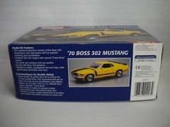BOX ONLY 1995 Monogram ’70 Boss 302 Ford Mustang Model Kit 1:24 Free Shipping