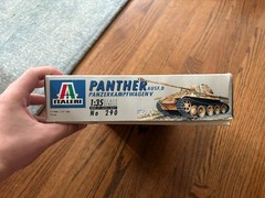 ALL IN BOX! Italeri Panther Ausf.D Panzerkampfwagen V 1/35 Model Kit No. 290
