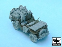 Black Dog 1/48 Willys MB US Jeep Stowage & Accessories Set (Tamiya 32552) T48032