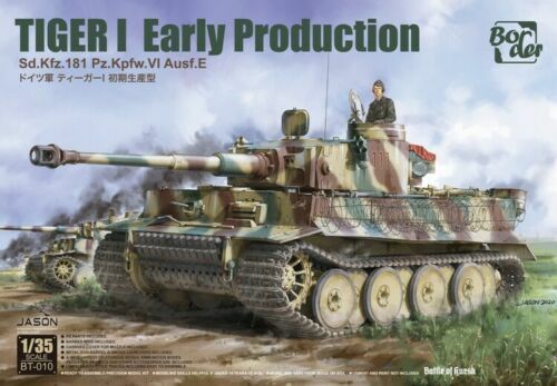 Border BT-010 1/35 Tiger I Early Production – July to August 1943 Kursk