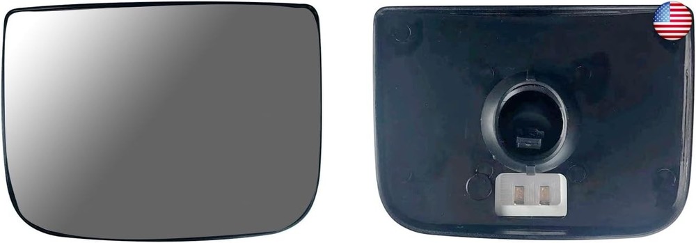 Replacement Angle Lower Small Convex Door Mirror Glasses come with Heated and
