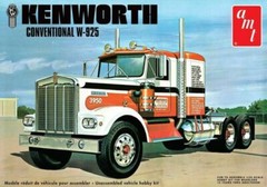 AMT 1021 Kenworth Conventional W-925 TRUCK TRACTOR 1/25 Model Kit NEW SEALED