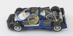 Aoshima 05602 1/24 Scale Model Super Car(7) Kit Pagani Zonda C12-S ’00