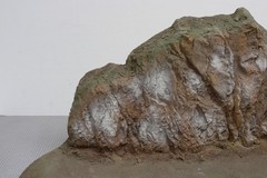 Custom Resin Model Mountain Diorama WWII Rock Formation