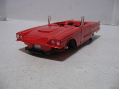 Monogram 1958 Ford Thunderbird Conv 1/24 Scale Partial Built Model Kit #85-4280