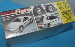 PONTIAC FIERO 1/25 scale plastic model kit MPC #1-0778 sealed 1980s vintage