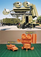 1/144 Russian SNR-75 (SA-2) Fan Song Radar (fine detail) Resin Kit