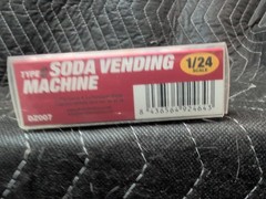 Doozy 1/24 Soda VENDING MACHINE Pepsi Resin Plastic Model kit. NIB!!!!