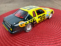 MONOGRAM 1/24 EARLY 85 QUINCY’S AK T-BIRD STOCK CAR FACTORY BUILT BOX ART MODEL