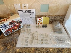 MPC Ford Double Flip Pickup Truck Model Kit 1:25 2007 COMPLETE.
