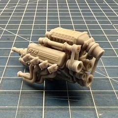 Chevy 572 Supercharged Magnuson Engine BB 1/24 1/25