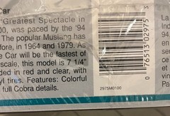 1994 Ford Mustang Indy Pace Car Sealed Monogram plastic model 1/25 scale #2975