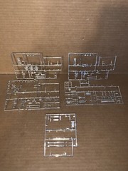 Vintage Junkyard Lot Of Plastic Model Car Chrome Grids (Lot Jy352)