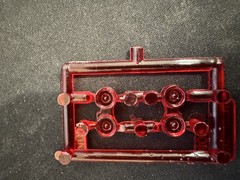 AMT 30086 1970 1/2 Camaro Z28 Parts Kitbash Clear Red Taillight Lenses