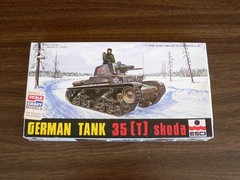 ESCI 1/72 German Tank 35(T) Skoda New in Box #8025