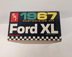 AMT 1967 CUSTOMIZING KIT FORD XL 6127-200 EMPTY BOX ONLY NICE