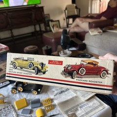 Vintage Hubley 1932 CHEVROLET COUPE METAL MODEL KIT # 4869-400 Parts