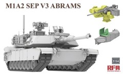 RYEFIELD MODEL RFM RM-5104 1/35 M1A2 SEP V3 Abrams Main Battle Tank