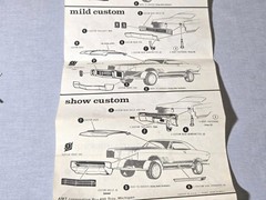 RARE ORG 1/25 AMT 1966 BUICK WILDCAT HARDTOP CUSTOMIZING KIT #6526-150 MIB 60s