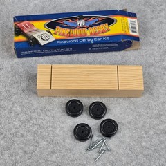 Pinewood Derby Car Kit #17006 Boy Scouts Of America Official