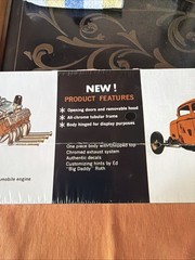 REVELL “ORANGE CRATE” ’32 FORD SEDAN MODEL KIT 1/25 FACTORY SEALED