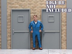 1/24 1/25 Scale Workshop/Commercial Door -For garage or shop dioramas (set of 2)