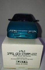 VINTAGE AMT ERTL COLLECTORS ITEM ” 1991 GEO STORM GSI ” TOY CAR