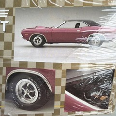 AMT ERTL 1/25 70 Dodge Challenger R/T Plastic Model Kit Sealed Parts