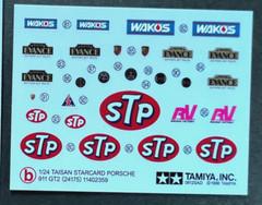 Tamiya’s Decals for 1/24 TAISAN STARCARD PORSCHE 911 GT2.Item24175 from Japan