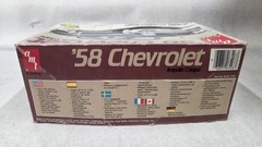 LOOK AMT ERTL 58 CHEVROLET IMPALA COUPE SCALE 1/25 MODEL KIT OPEN BOX