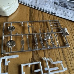 Built Model Car, 1997 Revell Stock Car STARTED, INCOMPLETE, MODIFIED