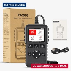 KINGBOLEN YA200 OBD2 Scanner, Car OBD2 Code Reader Check Engine Light, Car Scann