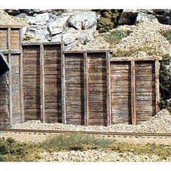 Woodland Scenics HO Retaining Wall Timber 3 WOOC1260 HO Scenic Materials