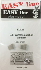 Plus Model 1/35 US. Wireless Station – Vietnam War #EL023