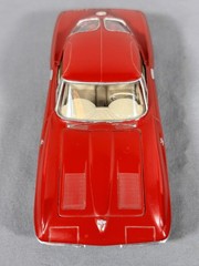 1/24 Scale Nicely Built 1963 Chevrolet CORVETTE Split Window RED Coupe Model Kit