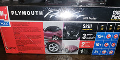 AMT ERTL Plymouth Prowler with Trailer New in Sealed Package Model Kit #8588