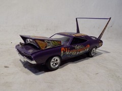 MPC 1971 DODGE CHALENGER WILD BUILT MODEL CAR HEMI DAYTONA SUPERBIRD 70 AMT R/T!
