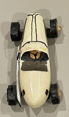 Vintage Custom Built Wood Midget Racer Model Indy 500 Marx Slush Race Stock Car