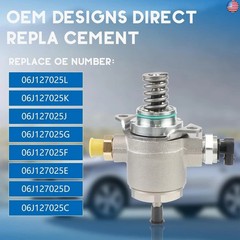 High Pressure Fuel Pump Compatible with Audi A4 A5 A6 Q5 TT 2009-2017 replace