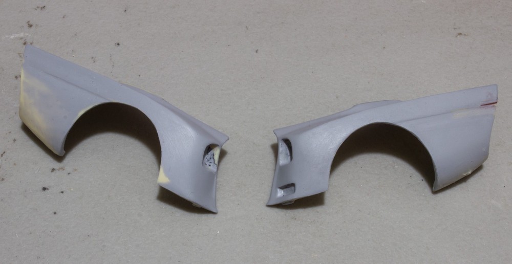 1/24 1981 Jägermeister or Coca-Cola Porsche 935 K3 fender MASTERS for NuNu kits