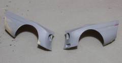 1/24 1981 Jägermeister or Coca-Cola Porsche 935 K3 fender MASTERS for NuNu kits