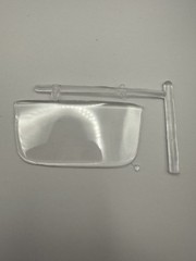 AMT 1142 Chevy Nova SS Pro Stocker Parts Kit Bash Clear Rear Window