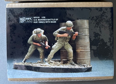 Hobby Fan HF-510 U.S. Marines Battle Of Hue 1968 with Base 1:35 Scale Model 1/35
