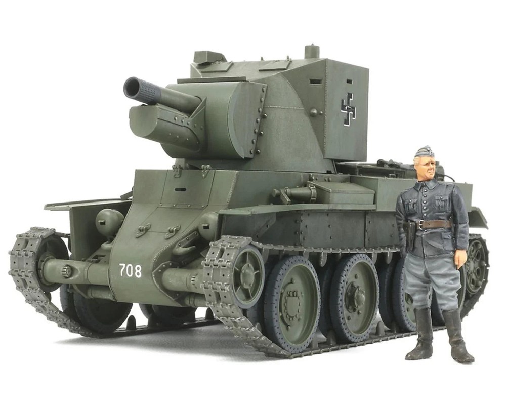 Tamiya 1/35 Finnish Army Assault Gun BT-42 Armored Vehicle Plastic Model Kit