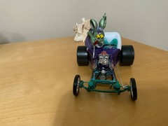 ED ‘BIG DADDY’ ROTH’S OUTLAW CUSTOM DRAG VERSION *PLUS SOLID RESIN FINK! KOOL!